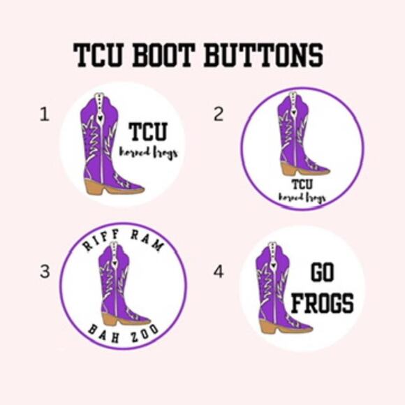 Tcu game day buttons - Picture 1 of 1